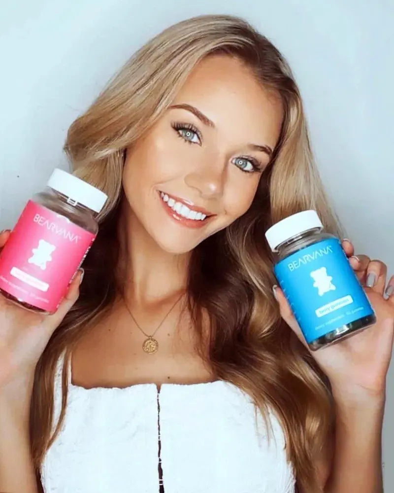BEARVANA All-In-One Women's Wellness Gummies Combo Pack | The Daily Gummies Worth the Hype | 16 Herbal Ingredients + Vitamins A, C, E & B6 | Berry Flavor | One Monthy Supply | 120 Gummies