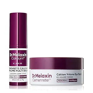 Dr.Melaxin Collagen Multi Balm Stick, Calcium & Adenosine Korean Wrinkle Stick for Eye, Neck & Face, Firming Collagen Stick, Under Eye Balm for Dark Circles & Depuffing, Korean Skin Care, 0.31 oz