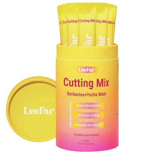 LeeFar Cutting Drink Mix –Strawberry Açaí Flavor – 30 Servings