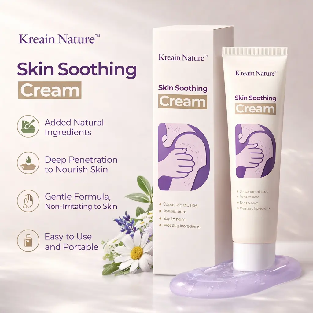 Kreain Nature 1 Skin Soothing Gel, Containing Indian Safflower Root Extract and Tea Tree (Mentha) Leaf Extract. #DealsForYouDays#summerwins
