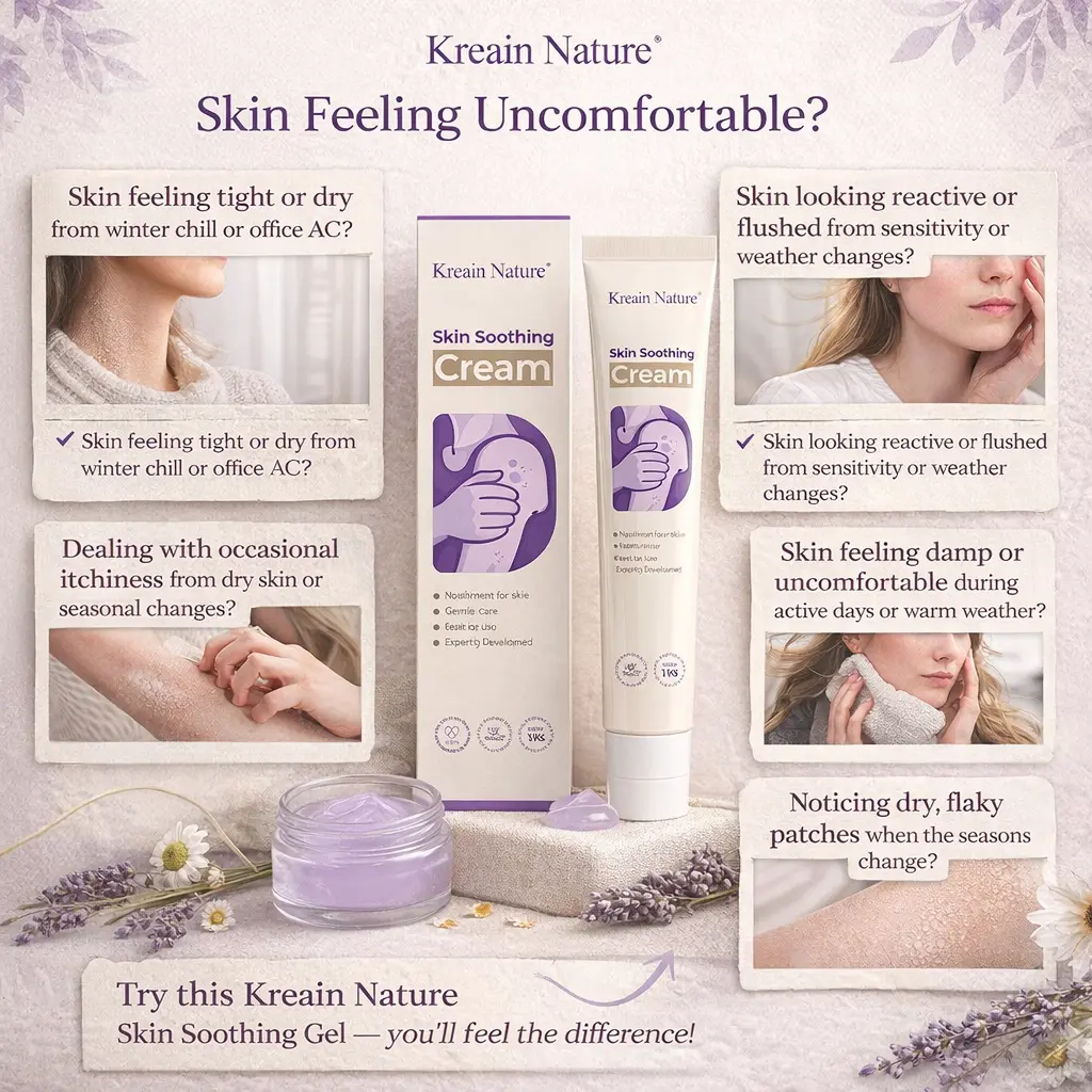 Kreain Nature 1 Skin Soothing Gel, Containing Indian Safflower Root Extract and Tea Tree (Mentha) Leaf Extract. #DealsForYouDays#summerwins