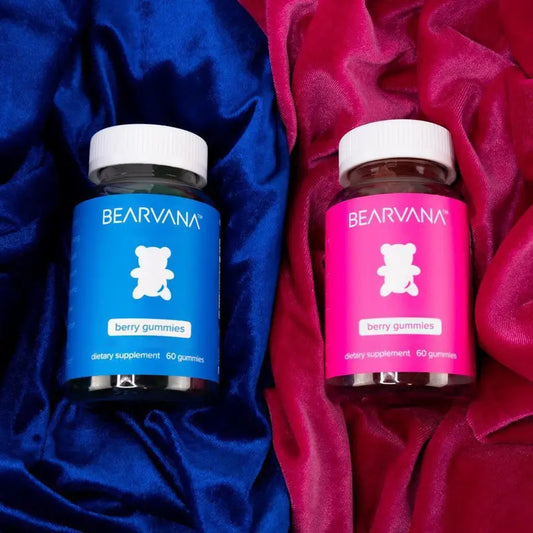 BEARVANA All-In-One Women's Wellness Gummies Combo Pack | The Daily Gummies Worth the Hype | 16 Herbal Ingredients + Vitamins A, C, E & B6 | Berry Flavor | One Monthy Supply | 120 Gummies