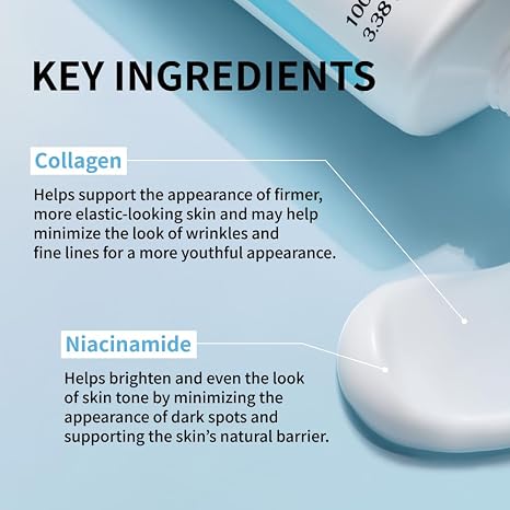 NIDA Youthful Formula™ Ultimate Moisturizing Cream | Centella Asiatica, Niacinamide, Hyaluronic Acid, Collagen | Wrinkles, Fine Lines, Dark Spots, Dry Skin, Redness | 3.38 fl. oz., 100ml